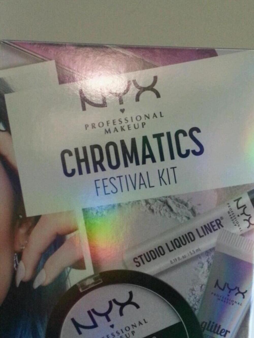 Beauty Box Chromatics Makeup by NYX festival kit New in Box - Picture 2 of 12